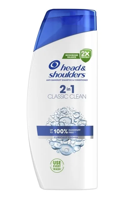 Шампунь проти лупи та бальзам-ополіскувач 2 в 1 Head & Shoulders Основний догляд 625 мл