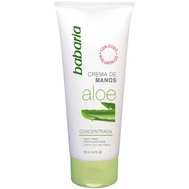 Крем для рук з Алое Вера Babaria Hand Cream Concentrated Aloe Vera