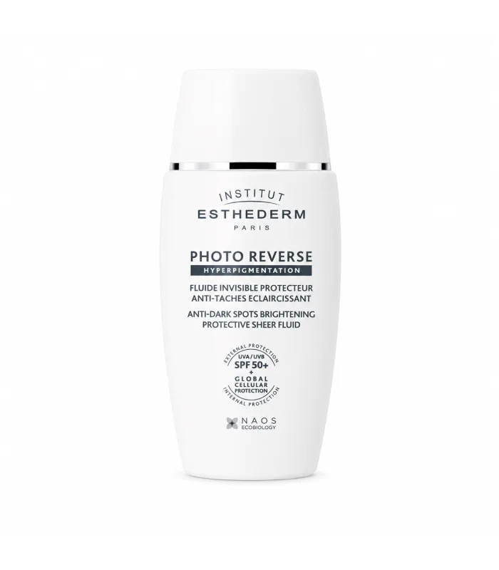 Photo Reverse Protective Anti-Dark Spots Brightening Sheer Fluid NEW - Освітлювальний сонцезахисний флюїд для обличчя проти пігментних плям