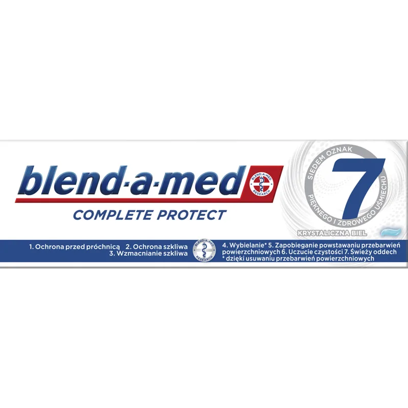 Зубна паста BLEND-A-MED (Блендамед) Complete Захист 7 Кришталева білизна 75 мл