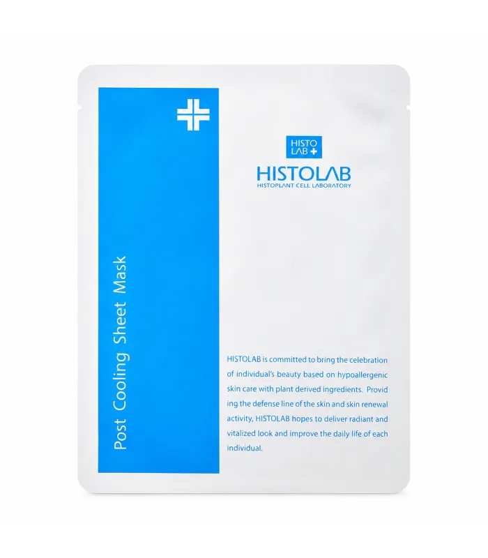 Post Cooling Sheet Mask - Післяпроцедурна регенеруюча тканинна маска з охолоджувальним ефектом