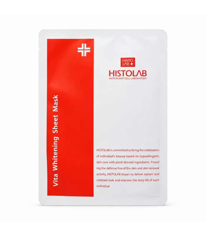 Vita Whitening Sheet Mask - Мультивітамінна освітлювальна тканинна маска для обличчя від пігментації