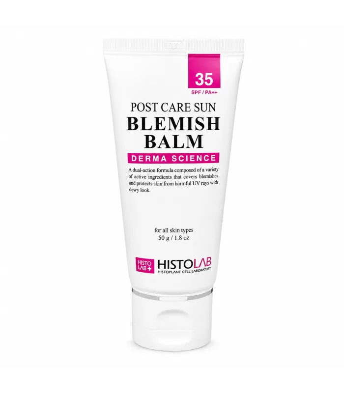 Post Care Sun Blemish Balm SPF 35+/PA++ - Відновлювальний тональний BB-бальзам для обличчя із сонцезахистом SPF 35+