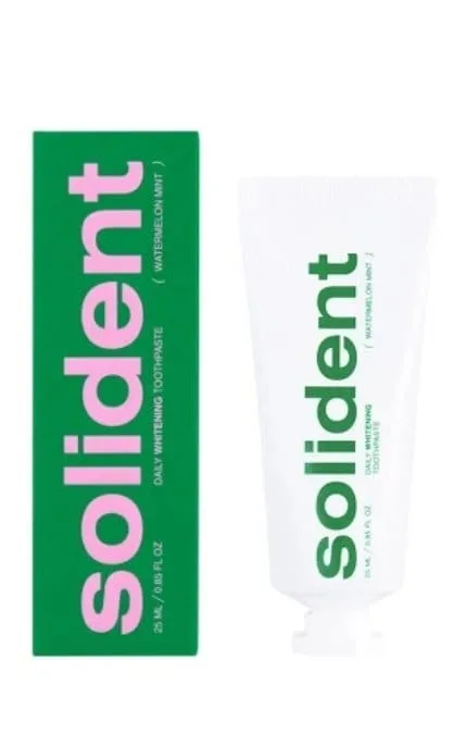 Щоденна відбілювальна зубна паста Solident Watermelon mint кавун-м'ята