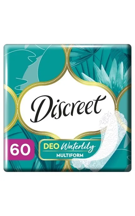 Щоденні Прокладки Discreet Waterlilly 60 шт