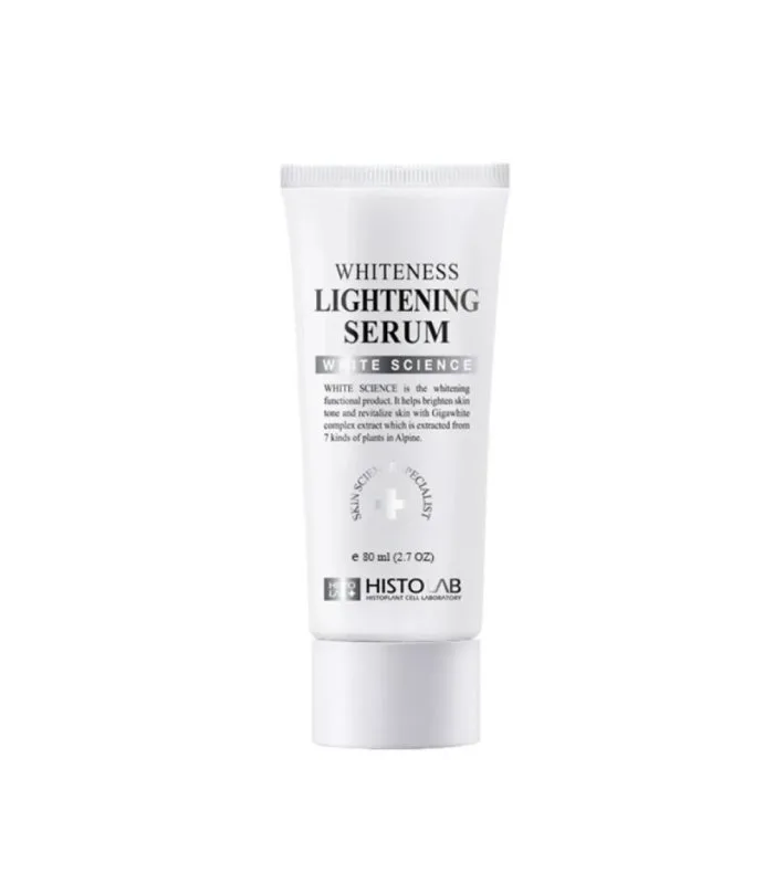 Whiteness Lightening Serum - Освітлювальна сироватка для обличчя з ніацинамідом, гіалуроновою кислотою та пептидами