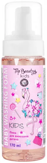Дитяча пінка для вмивання Top Beauty Baby Washing Foam 3+, 170 мл