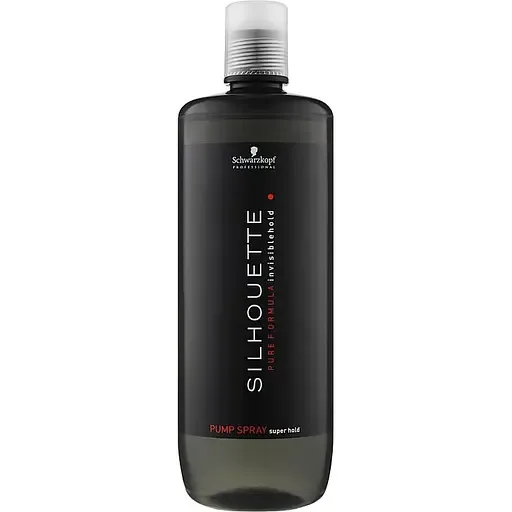 Лак для волосся Schwarzkopf Professional Silhouette Pumpspray супер сильна фіксація з помпою 1 л
