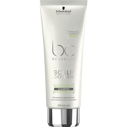 Заспокійливий шампунь Schwarzkopf Professional BC Bonacure Scalp Genesis Soothing Shampoo для сухої та чутливої шкіри голови
