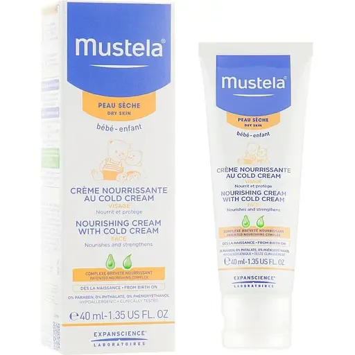 Крем для обличчя Mustela Bebe Crema Cold Nourishing Cream 40 мл
