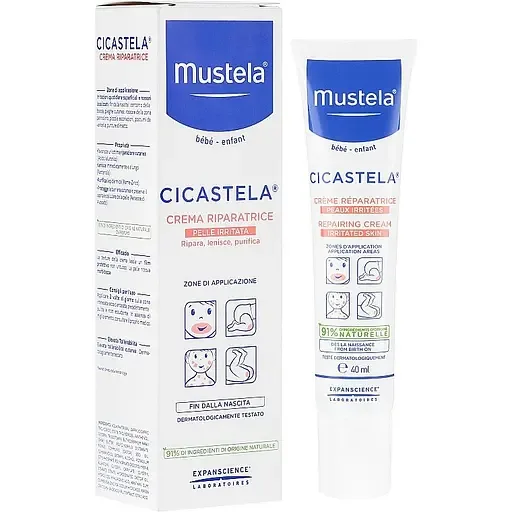 Крем для тіла Mustela Cicastela Repairing Cream Irritated Skin Відновлюючий для подразненої шкіри 40 мл
