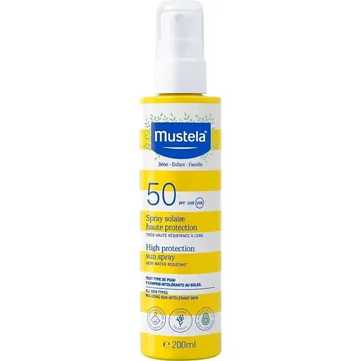 Сонцезахисний спрей Mustela Sun Spray SPF50+ 200 мл