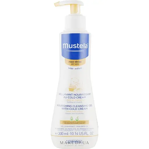 Гель для душу Mustela Nourishing Cleansing Gel With Cold Cream 300 мл