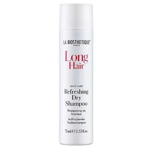 Освіжаючий сухий шампунь La Biosthetique Long Hair Refreshing Dry Shampoo 75 мл