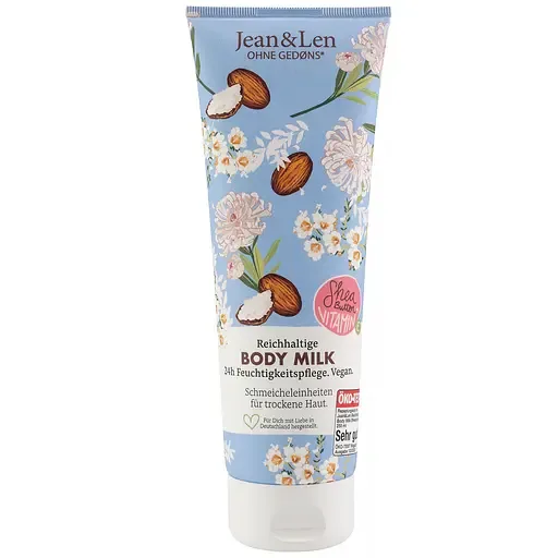 Молочко для тіла Jean & Len Reichhaltige Bodymilk Sheabutter 250 мл
