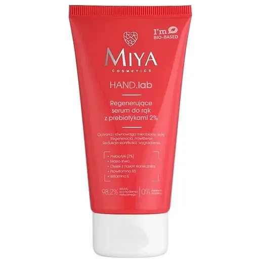 Регенеруюча сироватка для рук з пребіотиками Miya Cosmetics Hand Lab Regenerating Hand Serum With Prebiotics 2% 75 мл