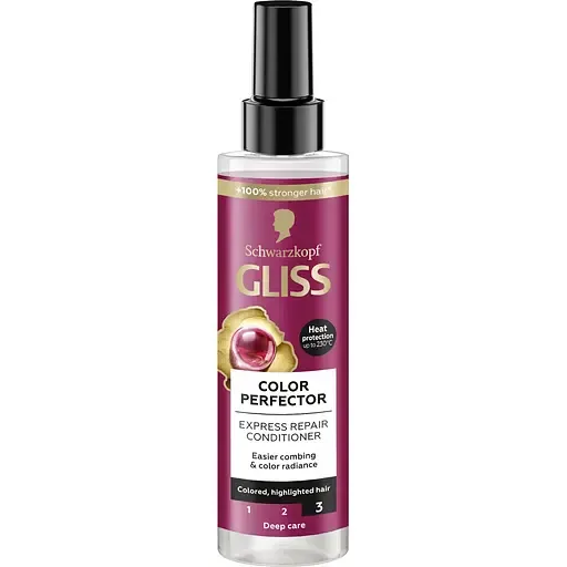 Експрес-кондиціонер Gliss Сolor Perfector для фарбованого, мелірованого волосся 200 мл