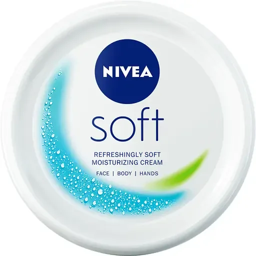 Зволожувальний крем NIVEA Soft для обличчя та тіла 100 мл