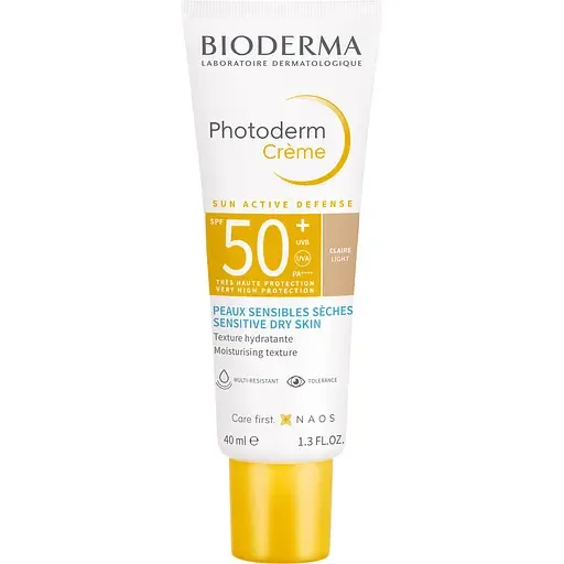 Сонцезахисний крем Bioderma Photoderm Light Colour SPF50+ 40 мл
