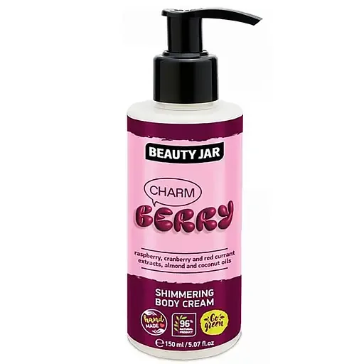 Крем для тіла Beauty Jar Charm Berry мерехтливий 150 мл