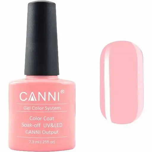Гель-лак Canni Color Coat Soak-off UV&LED 11 насичений яскраво-рожевий 7.3 мл