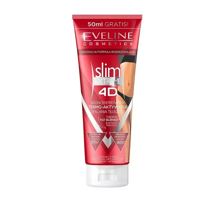 Eveline Cosmetics Slim Extreme термоактивна сироватка для схуднення 250 мл
