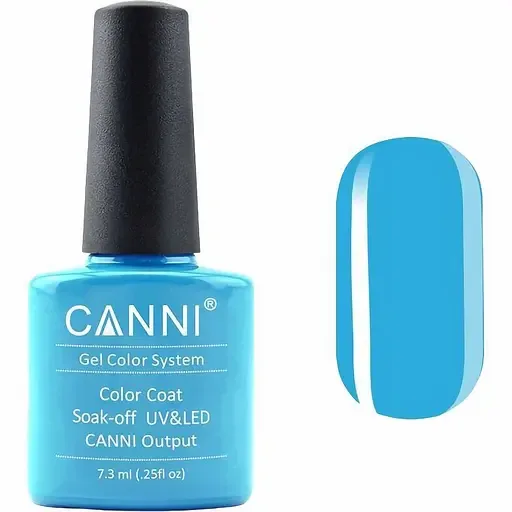 Гель-лак Canni Color Coat Soak-off UV&LED 36 аквамарин 7.3 мл