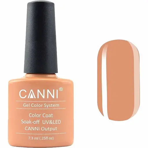 Гель-лак Canni Color Coat Soak-off UV&LED 48 темно-карамельний 7.3 мл