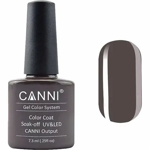 Гель-лак Canni Color Coat Soak-off UV&LED 152 коричневий опал 7.3 мл