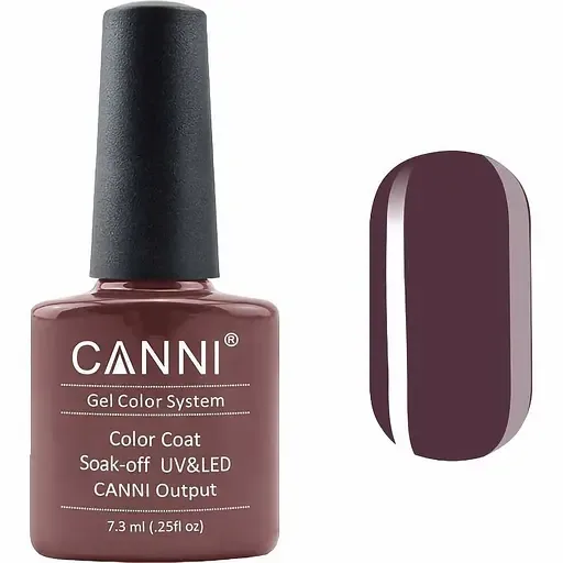 Гель-лак Canni Color Coat Soak-off UV&LED 182 мокко 7.3 мл
