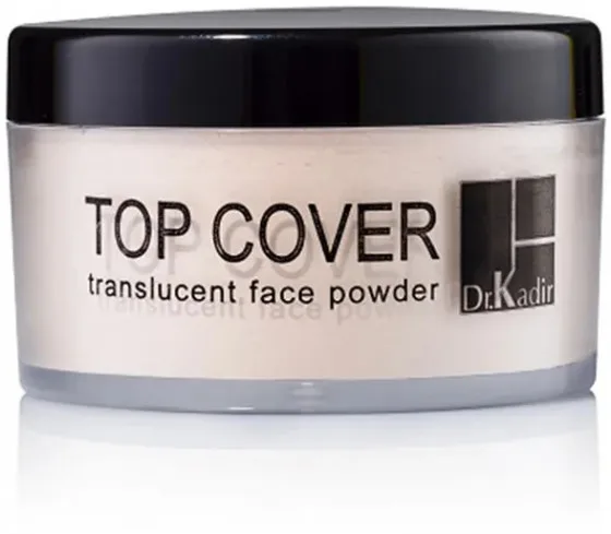 Прозора розсипчаста пудра Dr. Kadir Top Cover Translucent Face Powder, 35 г