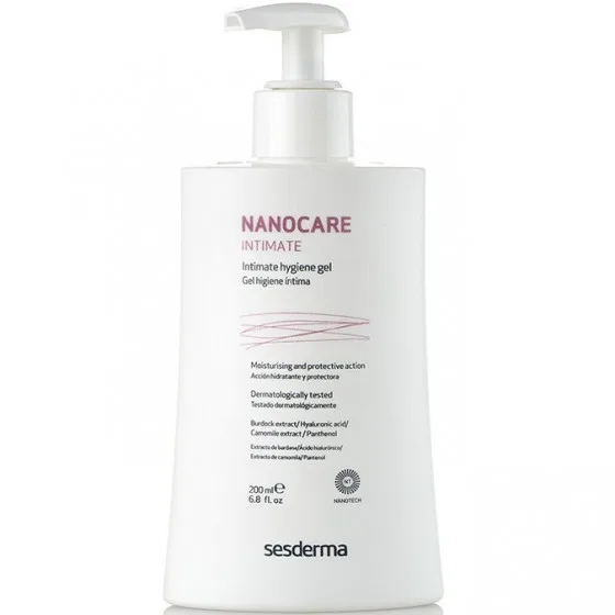 М'який гель для інтимної гігієни SesDerma Laboratories Nanocare Intimate Hygiene Gel 200 мл