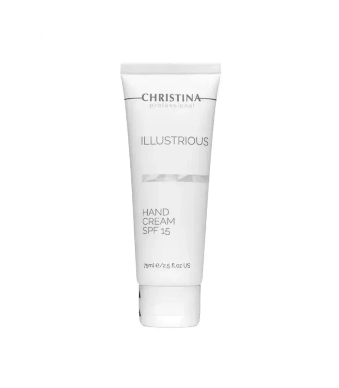 Освітлюючий захисний крем для рук Christina Illustrious Hand Cream SPF15 75 мл