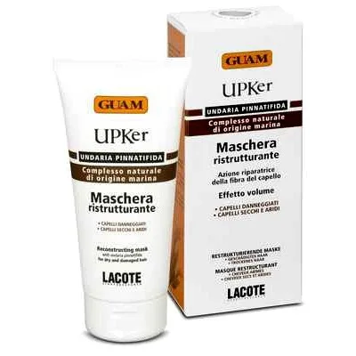 Інтенсивно відновлююча маска для сухого волосся Guam UPKer Maschera Ristrutturante 150 мл