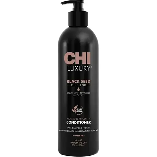 Зволожуючий кондиціонер з маслом чорного тмину CHI Luxury Black Seed Oil Moisture Replenish Conditioner 739 мл