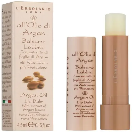Бальзам для губ Масло Арганії L'Erbolario Olio di Argan Balsamo Labbra 4,5 мл