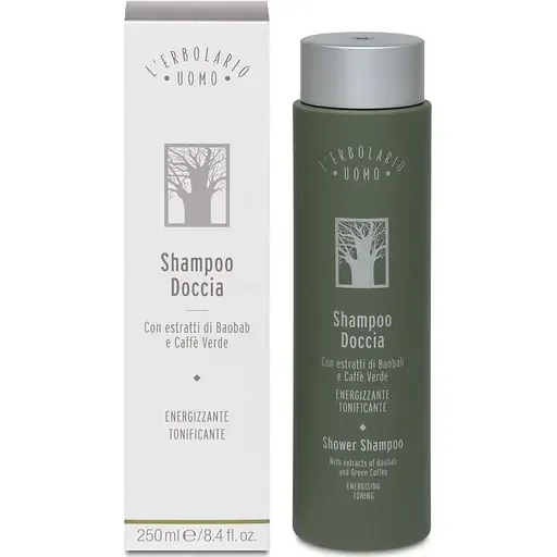 Шампунь-гель для душу Баобаб L'Erbolario Uomo Baobab Shampoo Doccia 250 мл