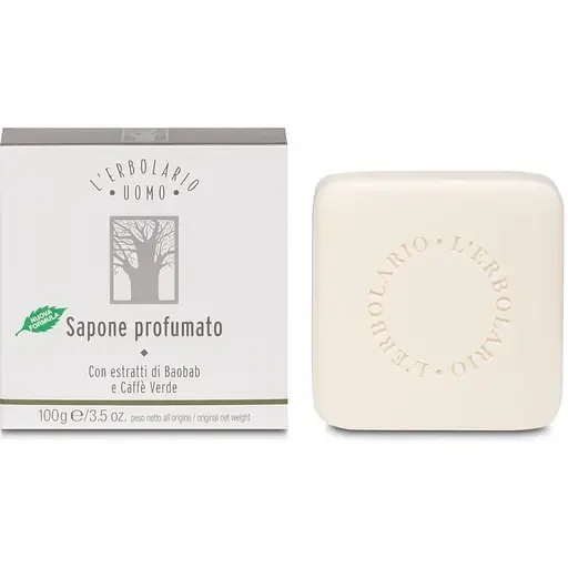 Парфумоване натуральне мило Баобаб L'Erbolario Uomo Baobab Sapone Profumato 100 г