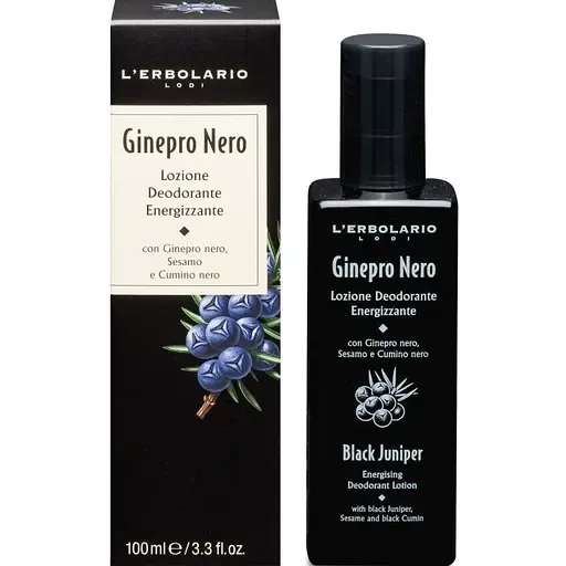Дезодорант-лосьйон Чорний ялівець L'Erbolario Ginepro Nero Lozione Deodorante Energizzante 100 мл