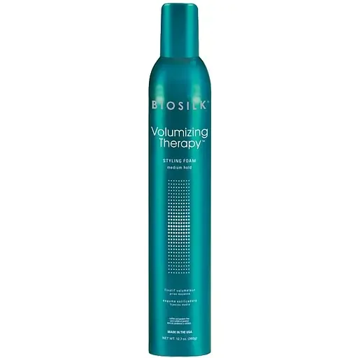 Пінка для об'єму волосся BioSilk Volumizing Therapy Styling Foam 360 мл