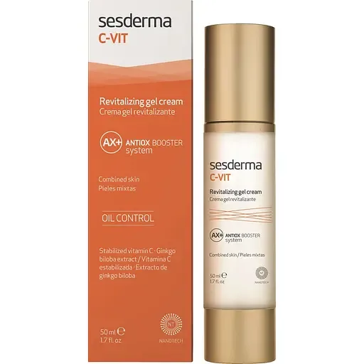Омолоджуючий крем-гель з вітаміном С Sesderma Laboratories C-Vit Revitalizing Gel Cream 50 мл