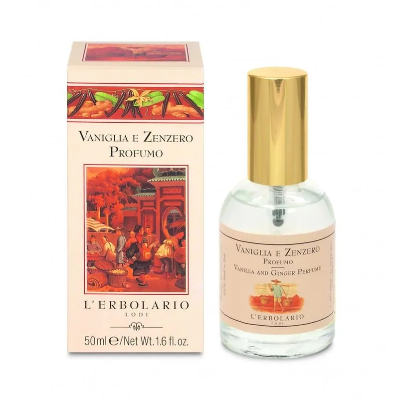 Парфумована вода Ваніль та імбир L'Erbolario Vaniglia & Zenzero Acqua di Profumo 50 мл