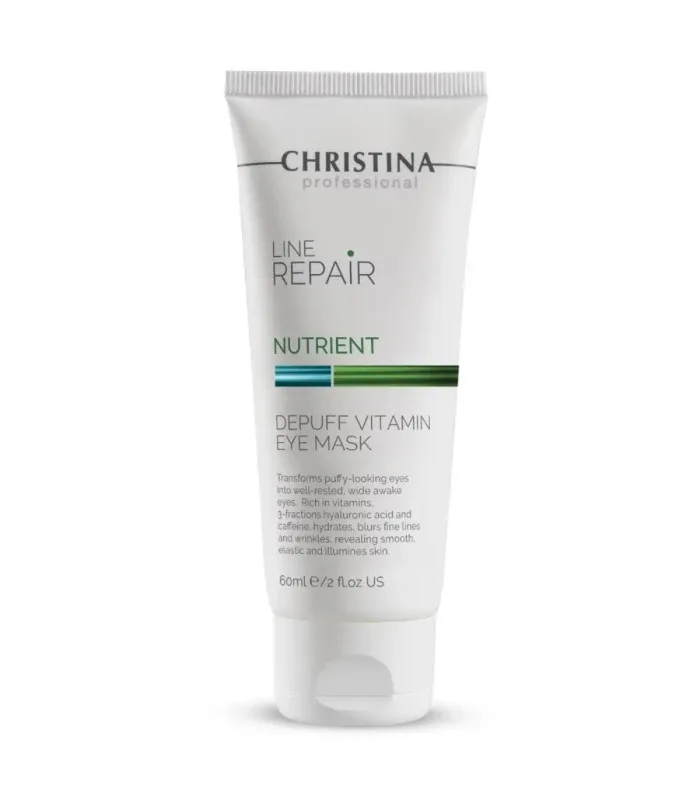 Вітамінна омолоджувальна маска для шкіри навколо очей Christina Line Repair Nutrient Depuff Vitamin Eye Mask 60 мл