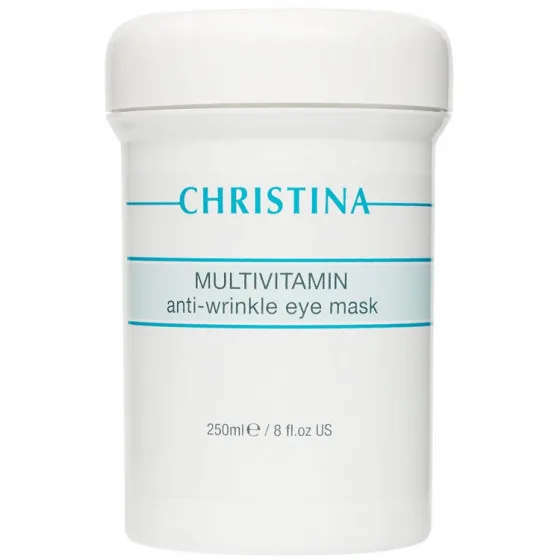 Маска мультивітамінна проти зморшок навколо очей Christina Multivitamin Anti-Wrinkle Eye Mask 250 мл
