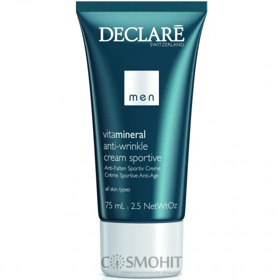 Крем проти старіння Спорт Declare Men VitaMineral Anti-Age Cream Sportive 75 мл
