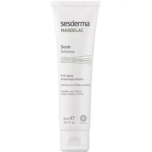Скраб ексфоліант з мигдальною кислотою Sesderma Laboratories Mandelac Facial Body Scrub 50 мл