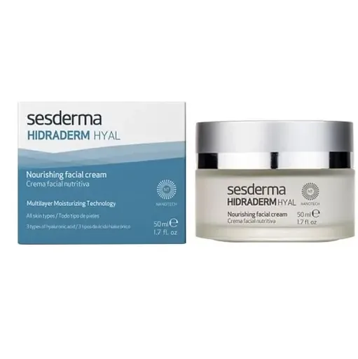 Живильний крем для сухої шкіри Sesderma Laboratories Hidraderm Hyal Nourishing Facial Cream 50 мл