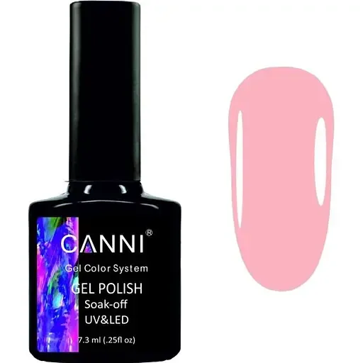 Гель-лак Canni 1021 соковитий персик 7.3 мл
