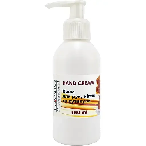 Крем для рук, нігтів і кутикули Canni Hand Cream з бджолиним воском