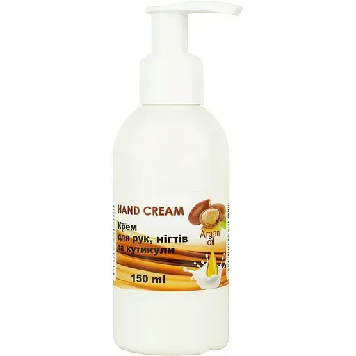 Крем для рук, нігтів і кутикули Canni Hand Cream з аргановою олією